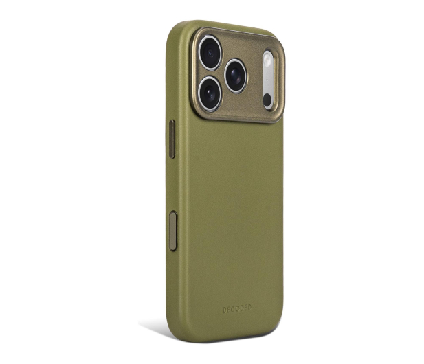 Decoded Leather Backcover do iPhone 18 Pro Max MagSafe (moss green) - 1586678 - zdjęcie 2